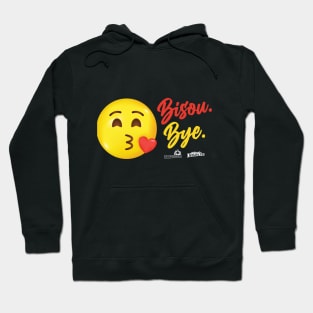 Le tout nouveau t-shirt DEEP STEAK - Bisou Bye ! - Foncé Hoodie